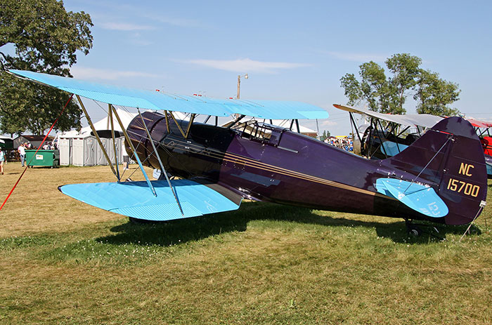 Waco YPF NC15700, Date & Location Unknown (Source: Heins) 