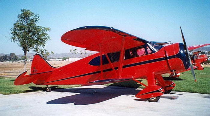 Waco EGC-8 NC19354, Date Unknown (Source: Link)