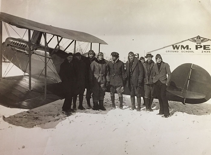 Fairchild NC284K, William Penn Airport, Ca. 1929 (Source: Engle Family)