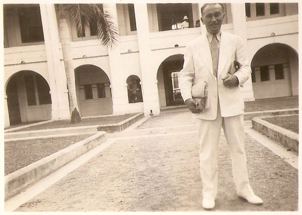 Max in Panama, Ca. 1939 (Source: Rappaport Family) 