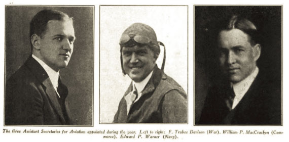 Davison, McCracken, Warner, Aviation Week, January 3, 1927 (Source: Link)