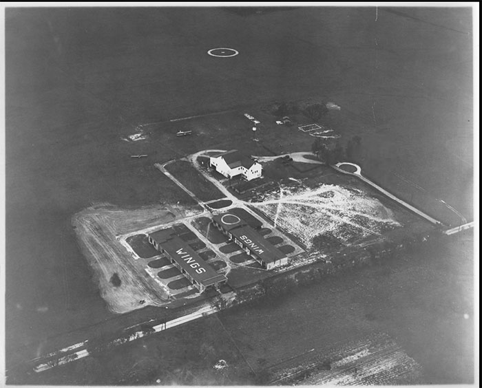 Wings Airport, Blue Bell, PA, September 23, 1933 (Source: Link) 