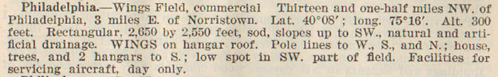 Wings Airport Description, 1937 (Source: Link)